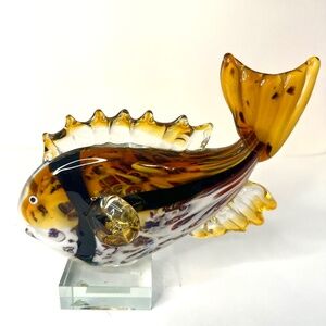 Glass sculpture “Fish”